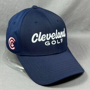 Cleveland Golf A Flex S/M Hat Navy Sportswear Golfer Performance Stretch Mens